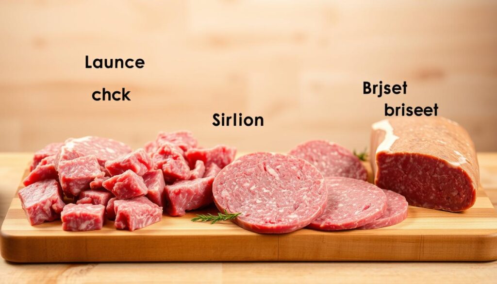 Ground Beef Selection for Sausage Recipes