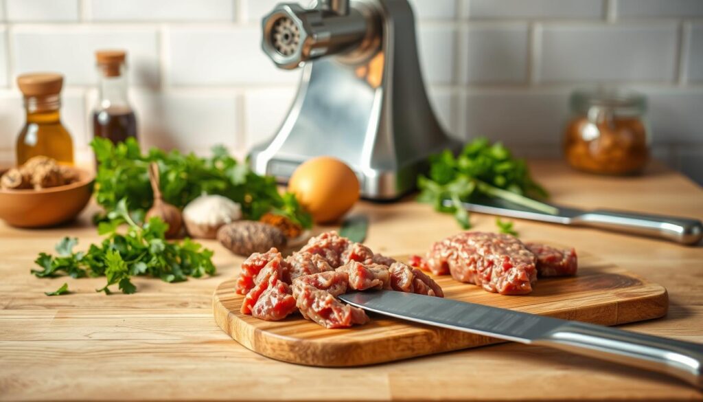 Homemade Beef Breakfast Sausage Preparation