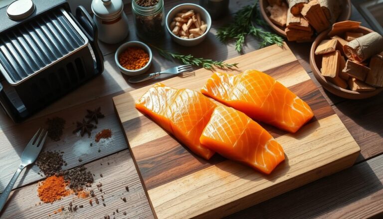 cold smoked salmon